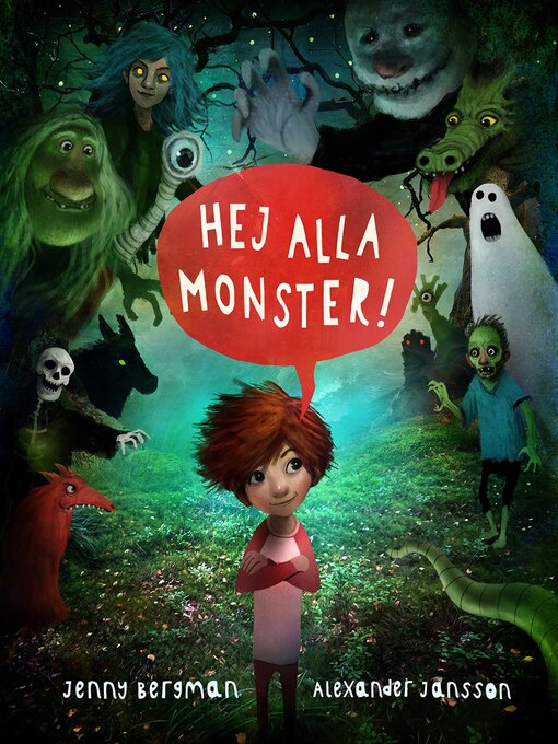 Titeldetaljer för Hej alla monster! av Jenny Bergman - Tillgänglig